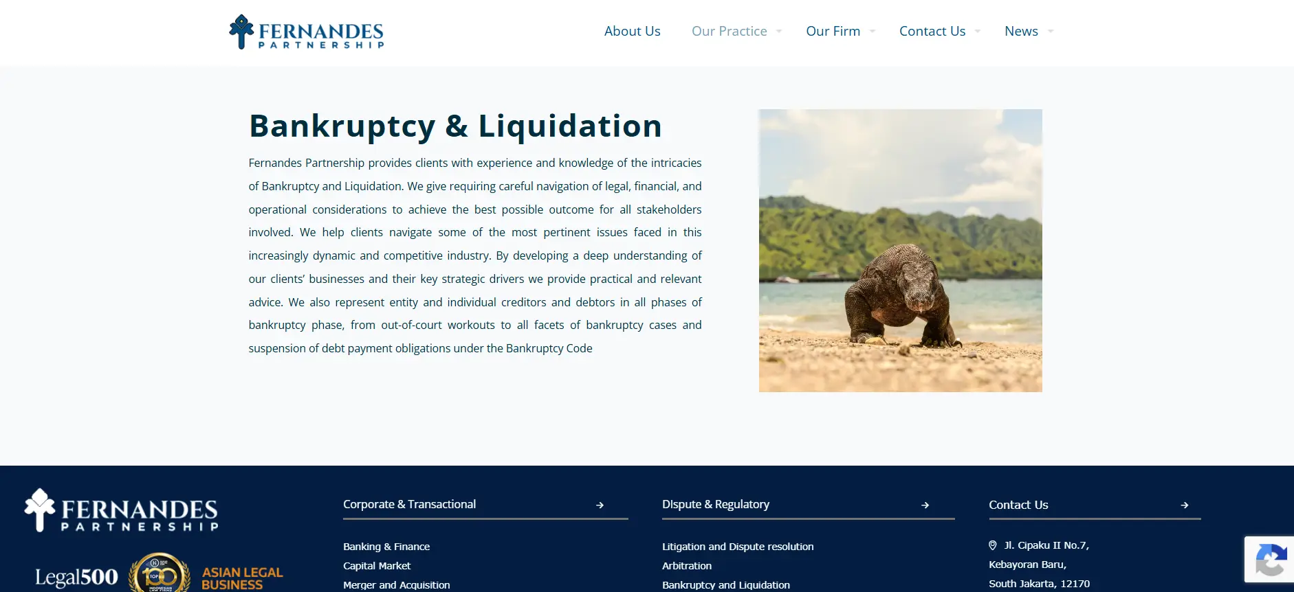 Website Fernandes (lawfirm) mockup 6